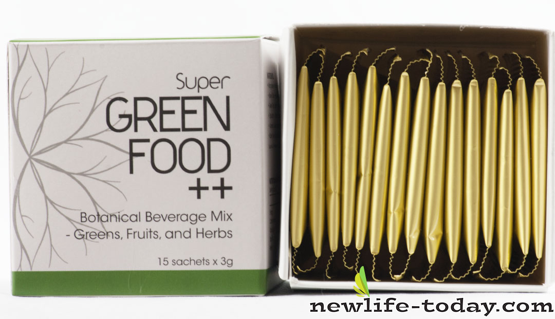 Super Green Food Plus -The New Superfood - Brochur